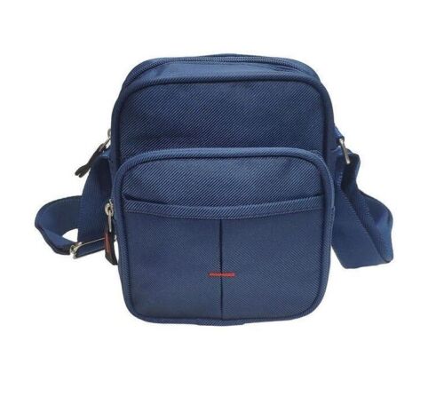 Unisex Canvas Shoulder Bag High Format Messenger Bag Card Coin Holder Travel Bag image 2