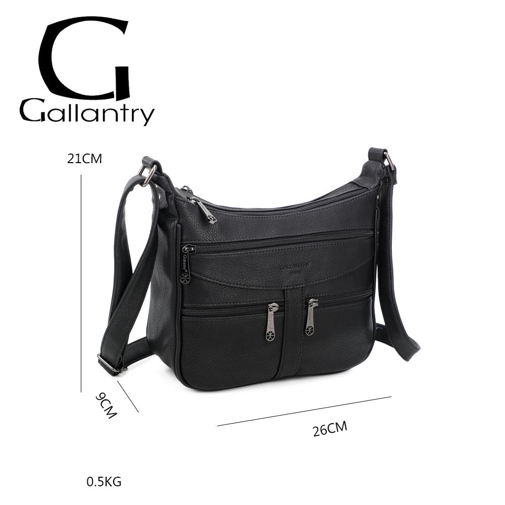 Ladies Handbag Classic Satchel Work Holiday Bag Black Office Bag Womens Handbag image 2