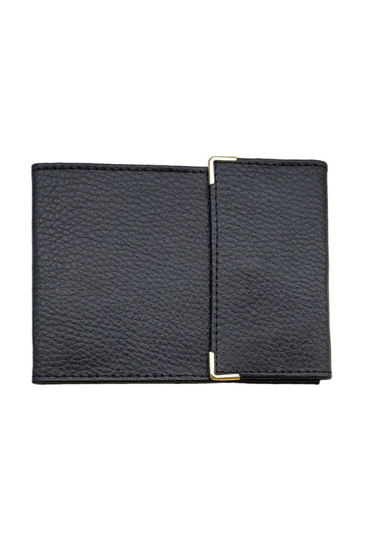 Unisex Leather Super Soft Cheque Book Cover Money Bag Work Clip Wallet Purse image 0