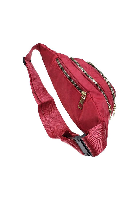 Women's Canvas Belt Bag Document Card Cash Money Holder Travel Holiday Bag image 1