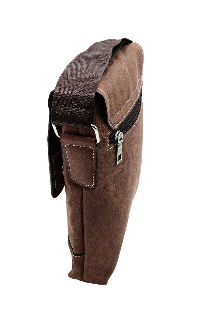 Unisex PVC Flap Shoulder Bag Stylish Holiday Travel Bag Card Coin Utility Holder image 3