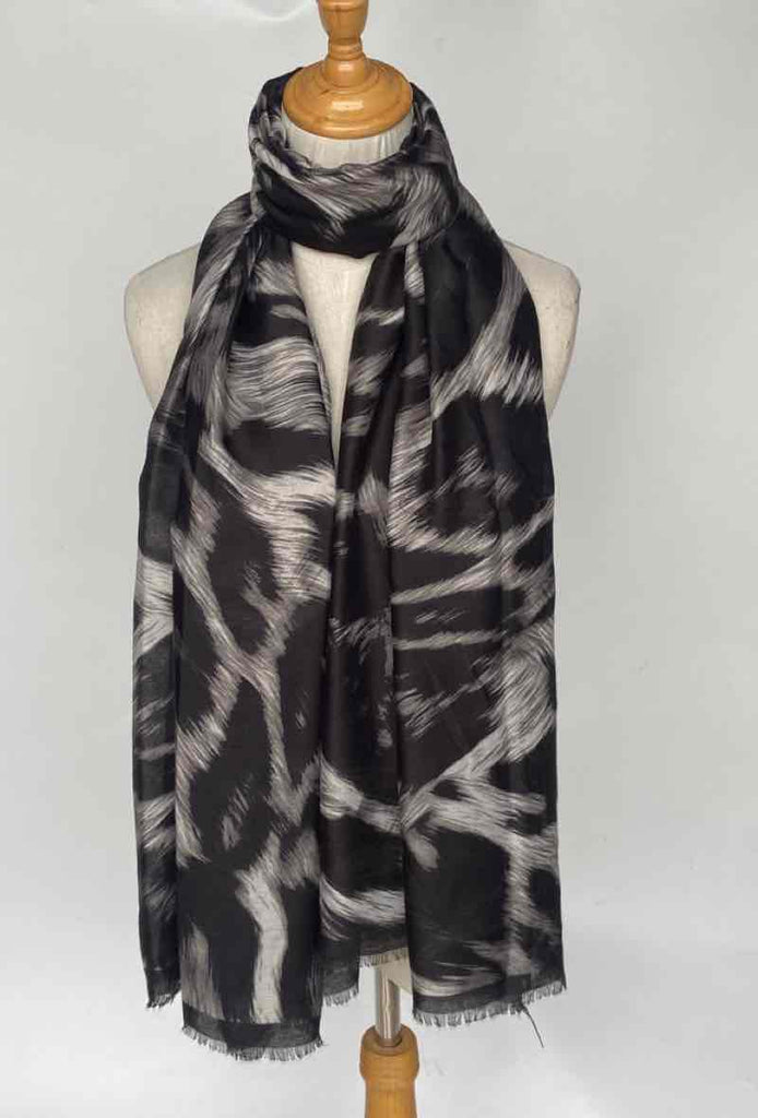 Women's Printed Scarf Soft Shawl Wrap Long Neck Animal Print Scarf Scarves image 3