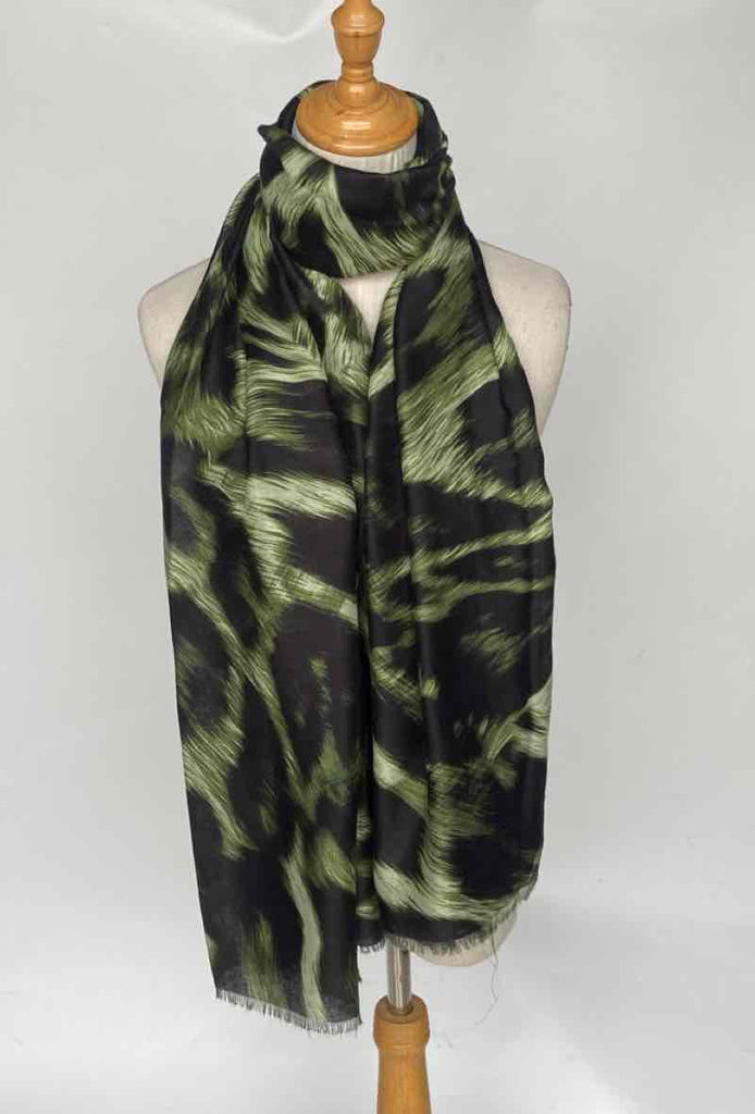 Women's Printed Scarf Soft Shawl Wrap Long Neck Animal Print Scarf Scarves image 4