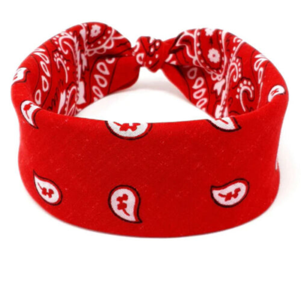 Paisley Cotton Bandana Head Wrap Neck Scarf Face Shield Head Wrist Band Beanie image 5