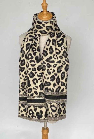 Thick Printed scarf Womens Wrap Ladies Stole Women's Scarves Lightweight image 1