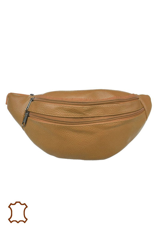 Real Leather Bumbag Waist Belt Pouch Work Office Holiday Travel Festival Bag image 0