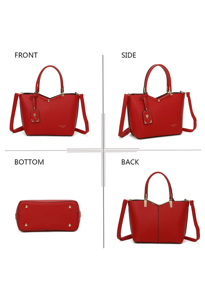 Ladies Handbag Work Bag Women Designer Faux Leather Fashion Shoulder Tote Bag 👜 image 3