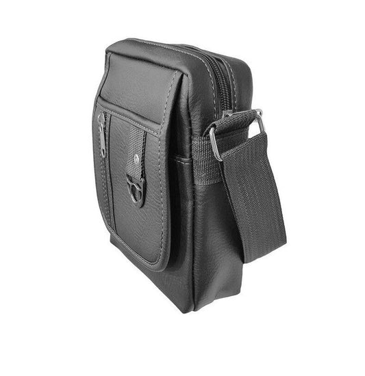 Men's Messenger Bag Travel Holiday Bag Shoulder Strap Stylish Flap Bag image 1