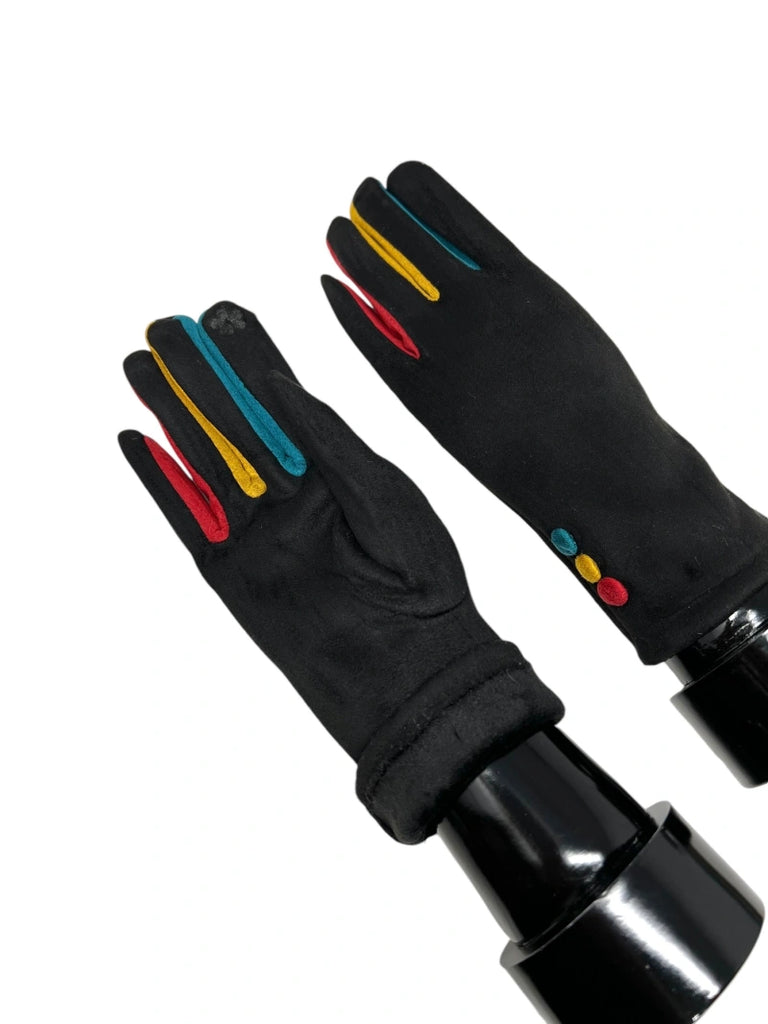 Women touch gloves Fur Lining Extra Warm image 2
