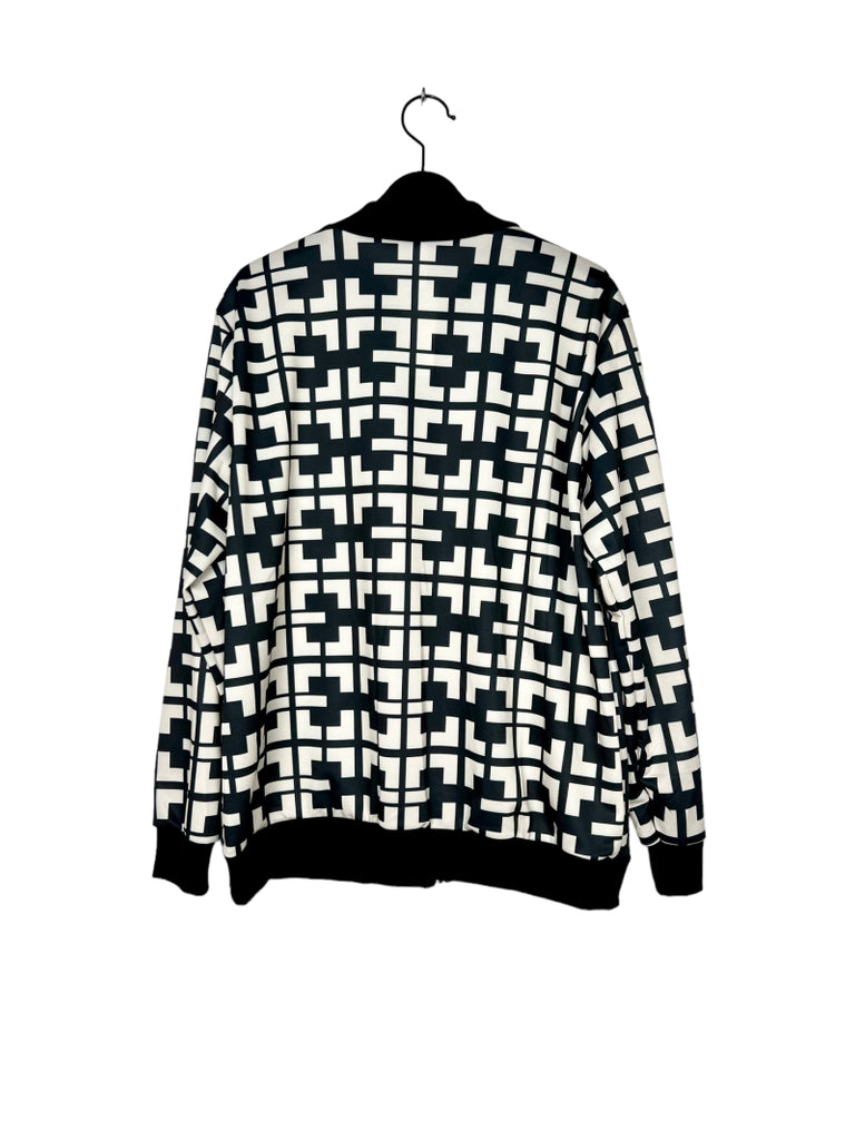 Women's Winter Zipped Jacket Bomber Printed Outdoor Party Stylish Jackets image 9