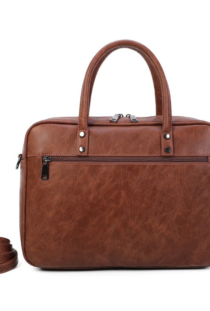 Unisex Laptop Bag Crossbody Organiser Office Work Soft Lightweight Handbag image 0