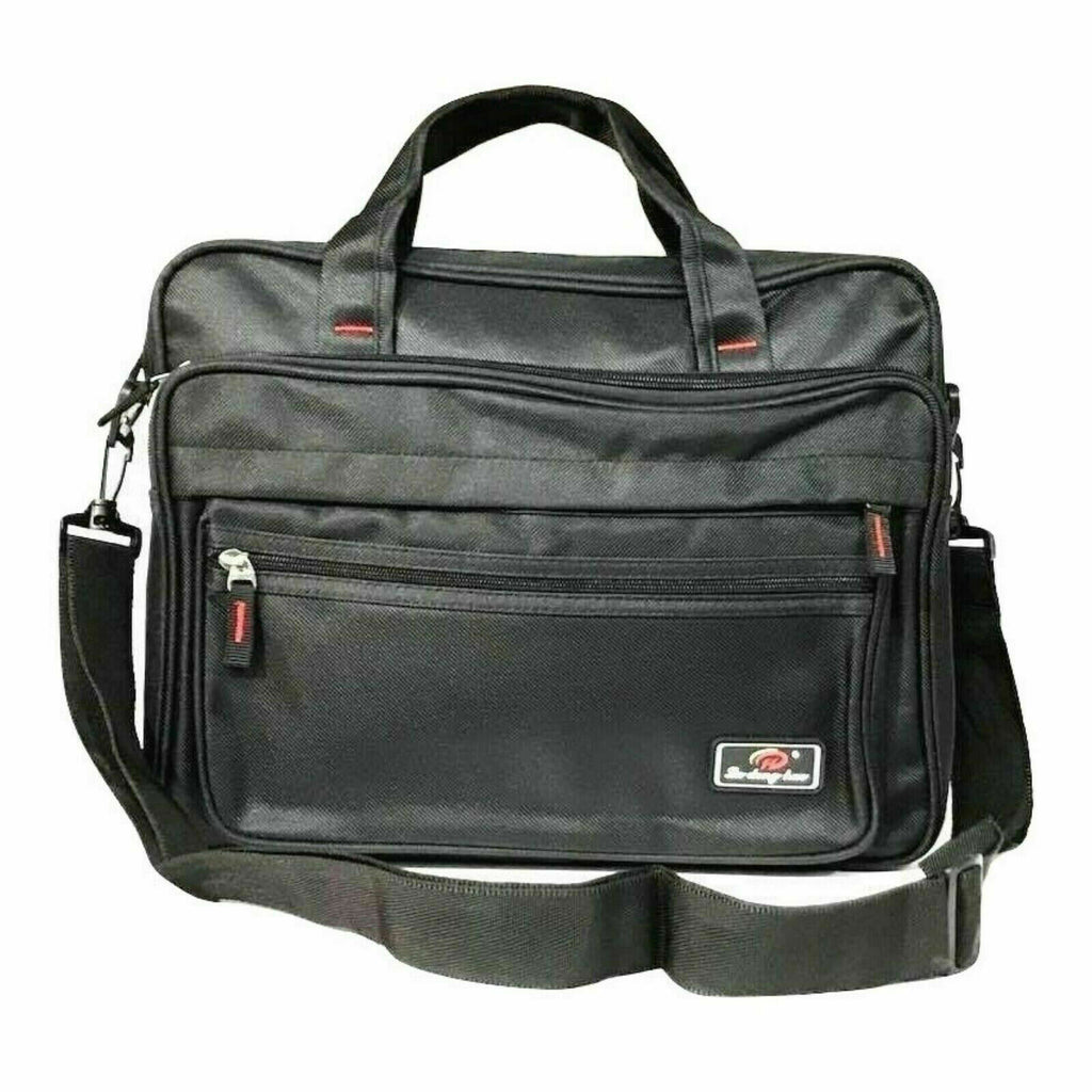 Work Document Laptop Messenger Shoulder Bag Briefcase Work Travel Office Zipped image 0