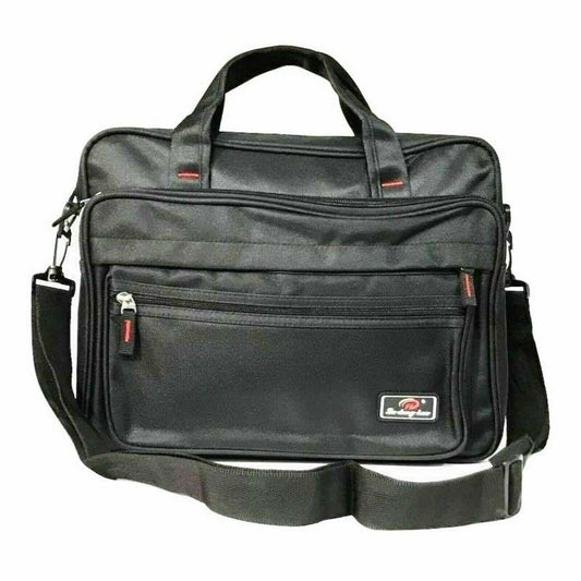 Work Document Laptop Messenger Shoulder Bag Briefcase Work Travel Office Zipped image 0