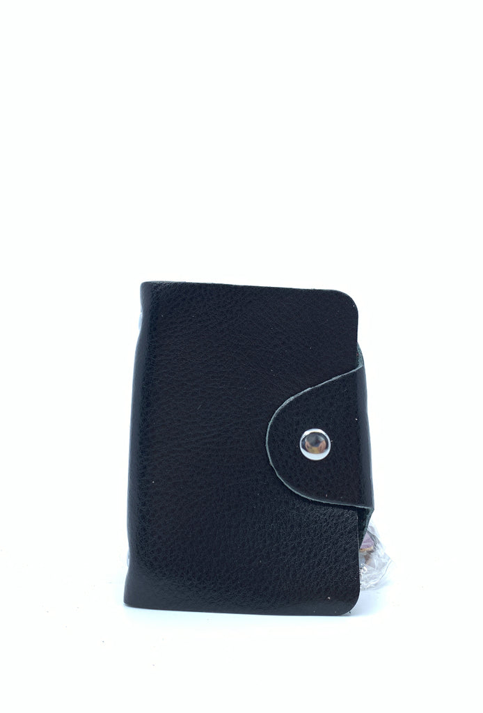 Leather Card Holder Credit Card Photo I.D Holder Wallet Purse Pouch Multi Insert image 5