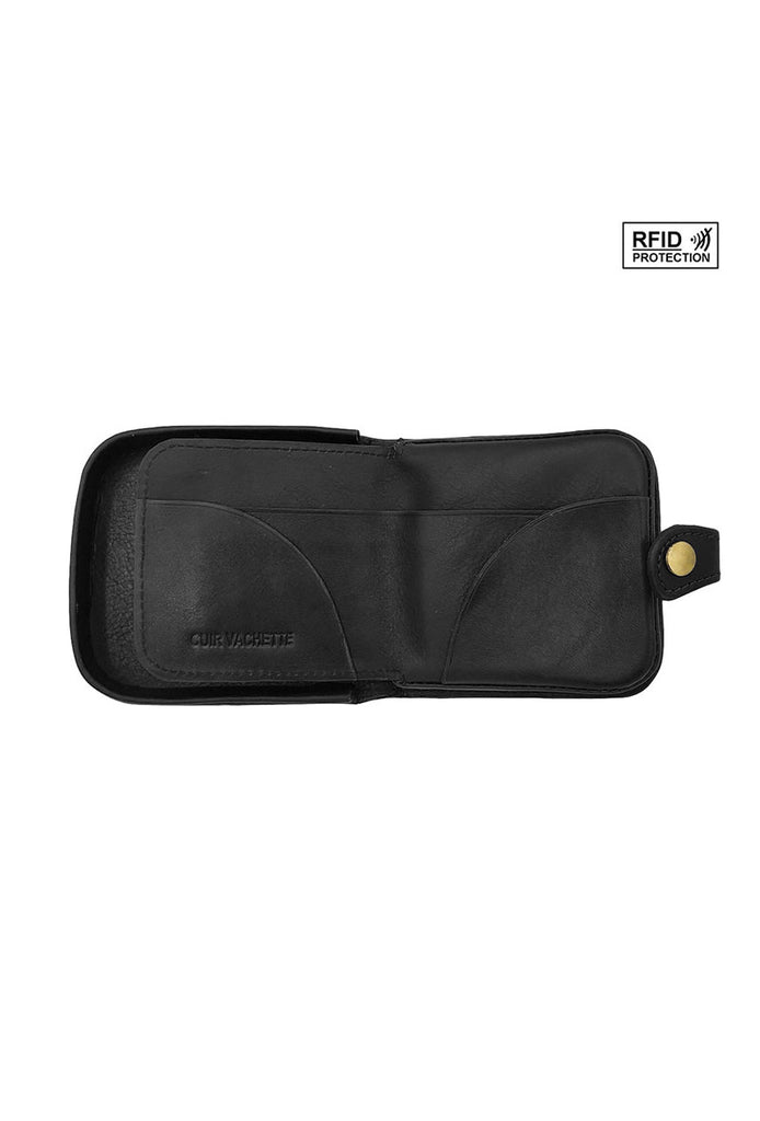 Leather Coin Tray Real Wallet Change Handy Pocket Fit Pocket Men Purse With Box image 1