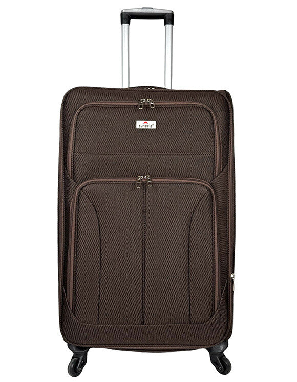 Premium 3-Piece Luggage Set Fabric Durable Stylish Spacious Travel Suitcases image 1