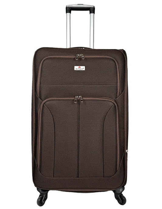 Premium 3-Piece Luggage Set Fabric Durable Stylish Spacious Travel Suitcases image 1