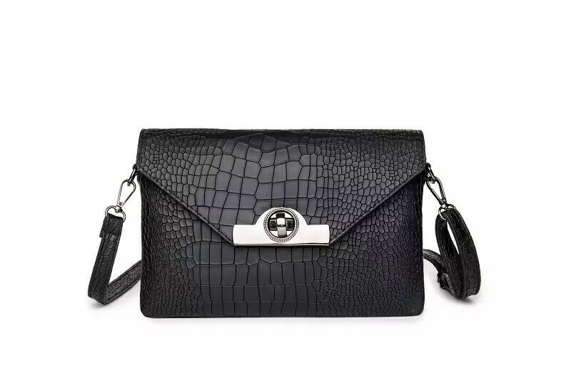 Womens Handbag Small Shoulder Bag Square Bag Satchel Clutch Mini PU Body Bag image 2