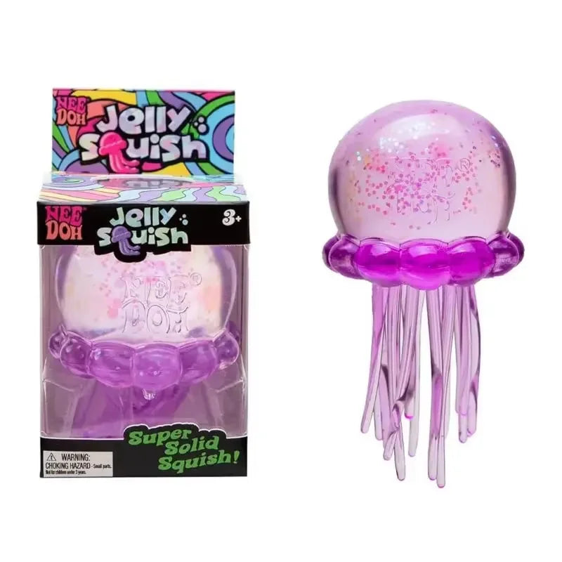Explosions Crystal Jellyfish Squeeze TPR Soft Rubber Squeeze Slow Rebound Decompression Toy Children Decompression Artifact