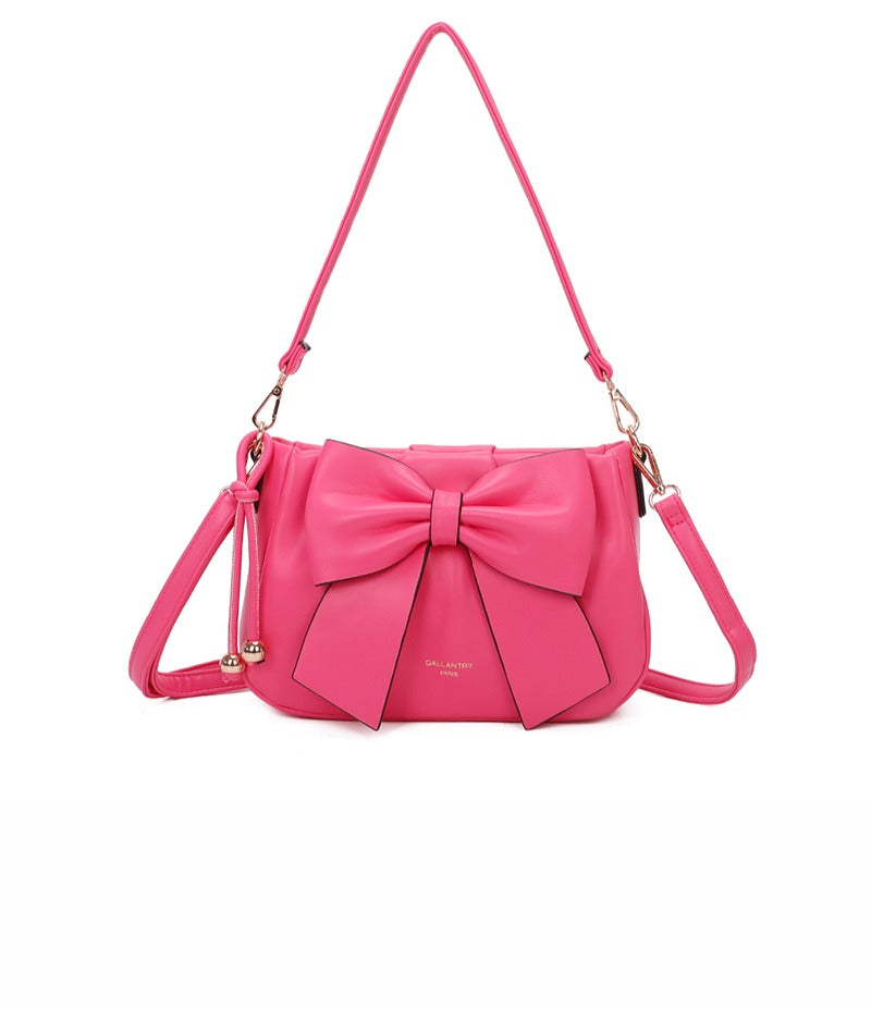 Women's Luxury Bow Tie Purse Diamond Handbag Lightweight Bag In Different Colour image 0