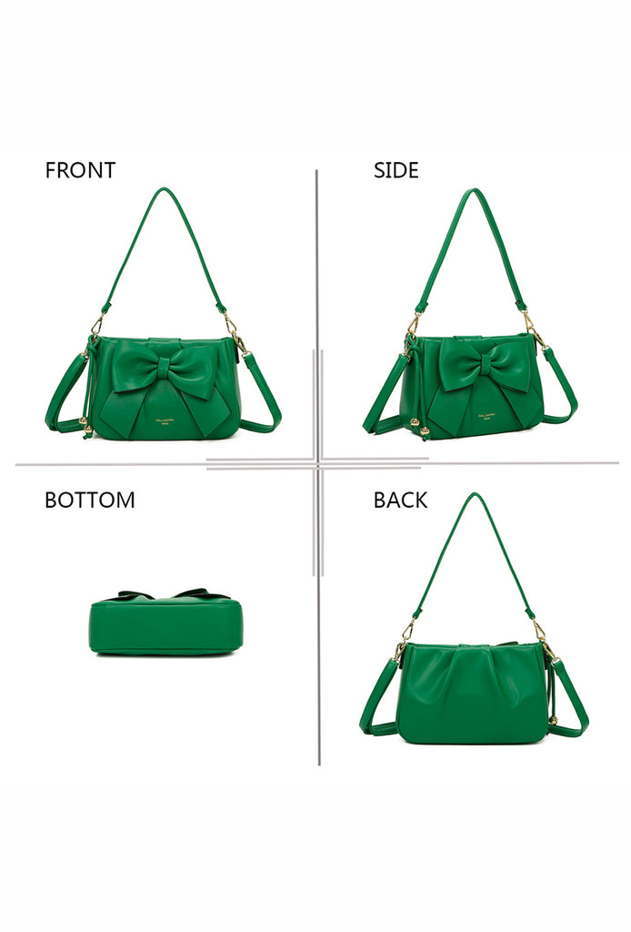 Women's Luxury Bow Tie Purse Diamond Handbag Lightweight Bag In Different Colour image 6