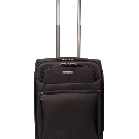 Cabin Size Hand Luggage Suitcase Weekend Travel Holiday Bag Trolley 4 Wheel Bag image 0