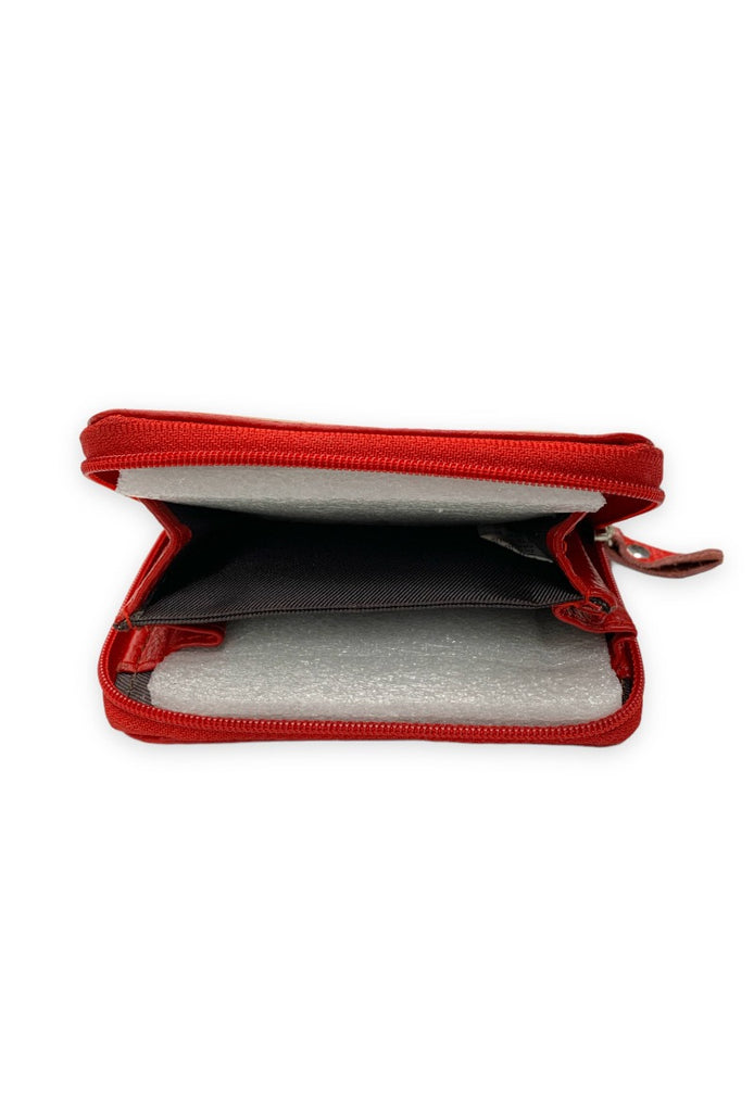 Ladies Womens Soft Leather Coin Purse Card Cash Holder Multi Compartments Wallet image 2