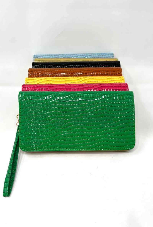 Women Party Bag Wallets Cash Cards Coins Compartments Purse Clutch Bag image 1