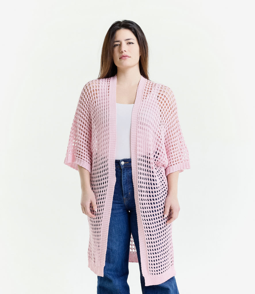 Ladies Long Cardigan Assorted Colors Wholesale Prices image 0