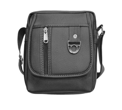 Men's Messenger Bag Travel Holiday Bag Shoulder Strap Stylish Flap Bag image 0