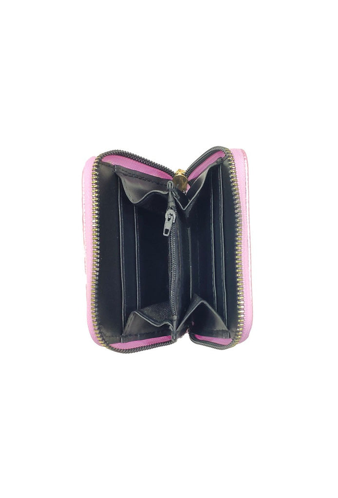 Ladies Mini Coin Purse With Zipper Plain Simple Stylish Small Zip Coin Purse image 2