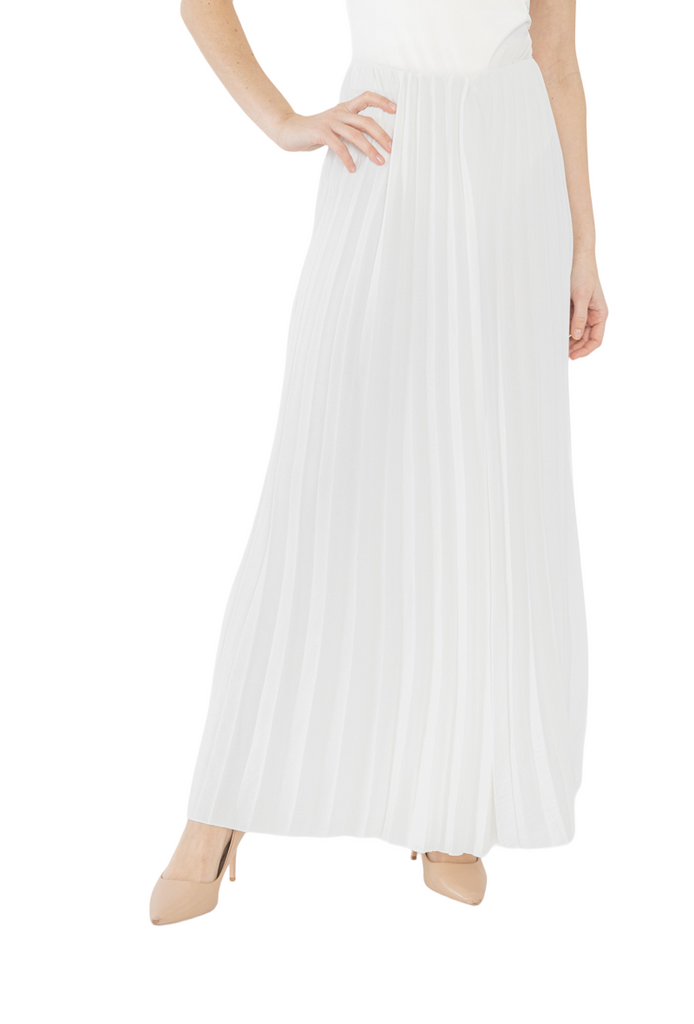 Ladies Womens Trousers Culottes Wide Leg Loose Harem Pleated Bottoms ONE SIZE image 8