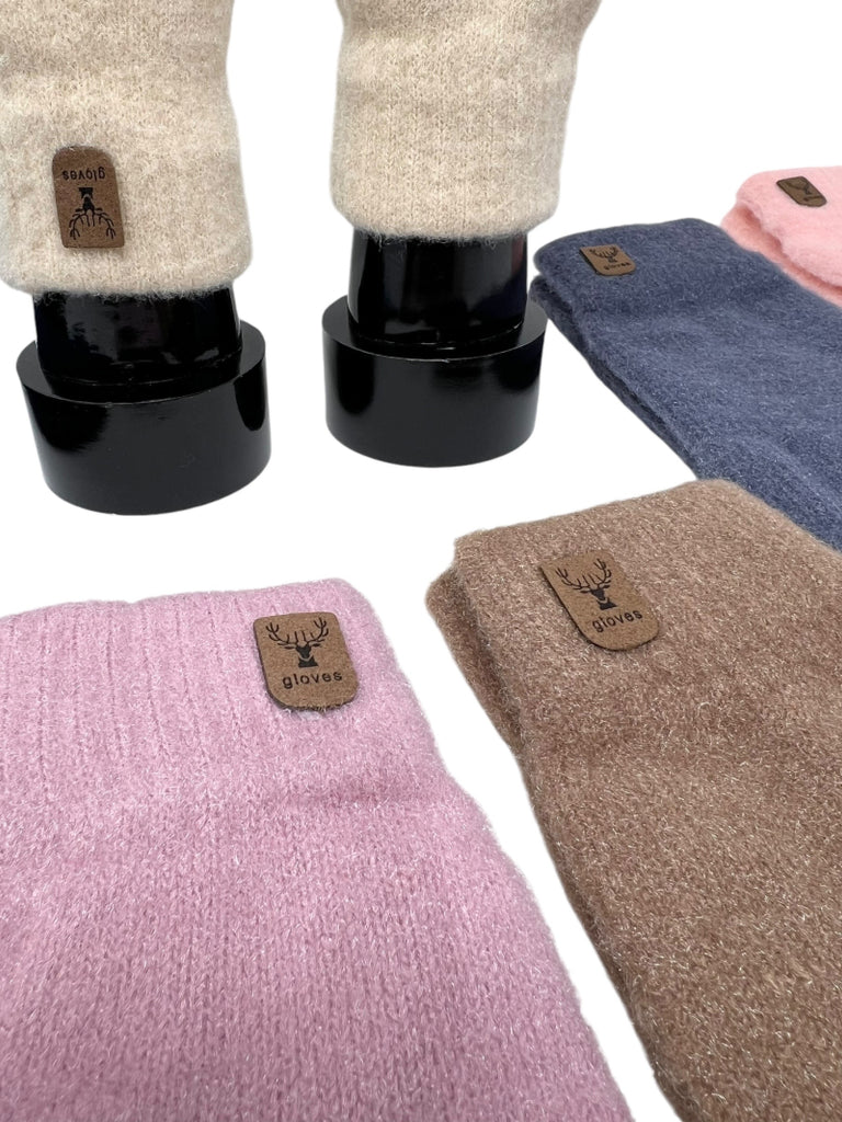 Womens Gloves Stretch Thermal Winter Warm Ladies Magic Soft Touchscreen Gloves image 4