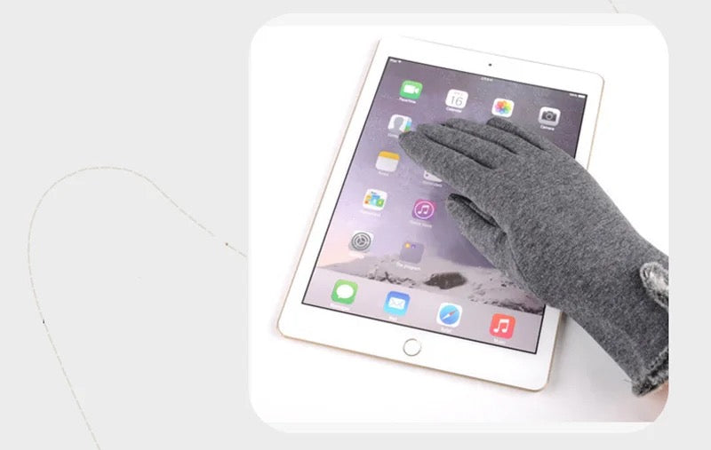 Women Touch Screen Winter Gloves Fleece Thick Warm Comfy Soft Fur Lined Thermal image 5