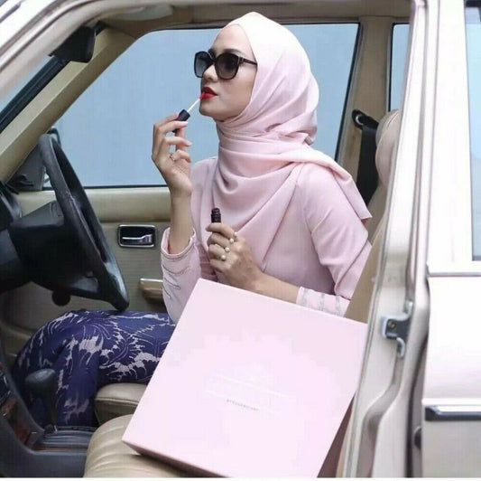 Women's Plain Chiffon Scarf Muslim Hijab Shawl Lightweight Scarves Head Wrap UK image 0