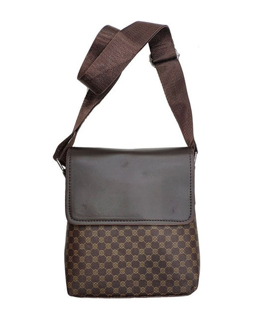 Men's Pattern Flap shoulder Bag Comfortable Stylish Multi Colour Travel Bags image 0