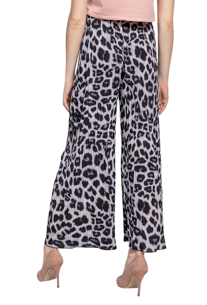 Women's Trousers Animal Print Harem Pants Holiday Trouser Leopard Wide Leg Pants image 1