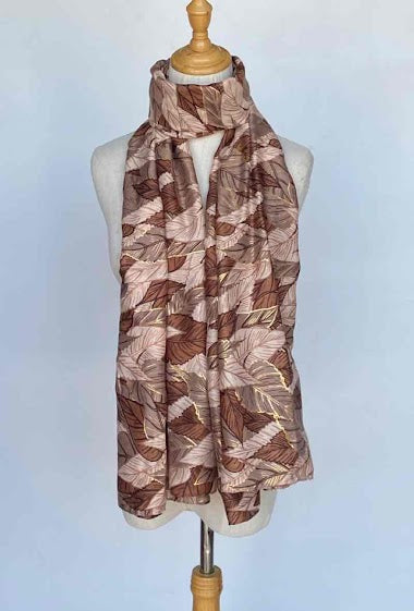 Leaf Printed scarf Womens Wrap Ladies Stole Women's Scarves Lightweight image 4
