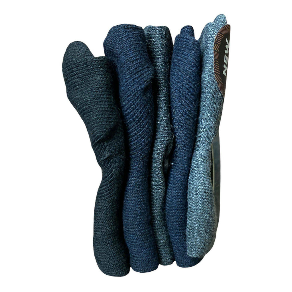 Men's 5 Pairs Mixed Colours Casual Soft Comfortable Work Office Suit Socks image 2
