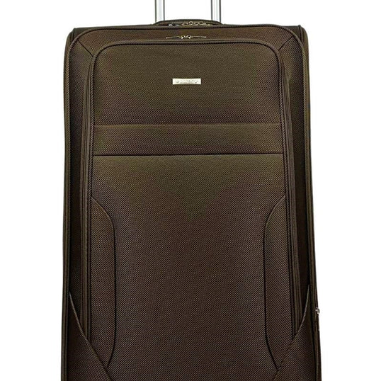ABS 4 Wheel Suitcase Set Holiday Bag Travel Trolley Set of 3 Lightweight Luggage image 1