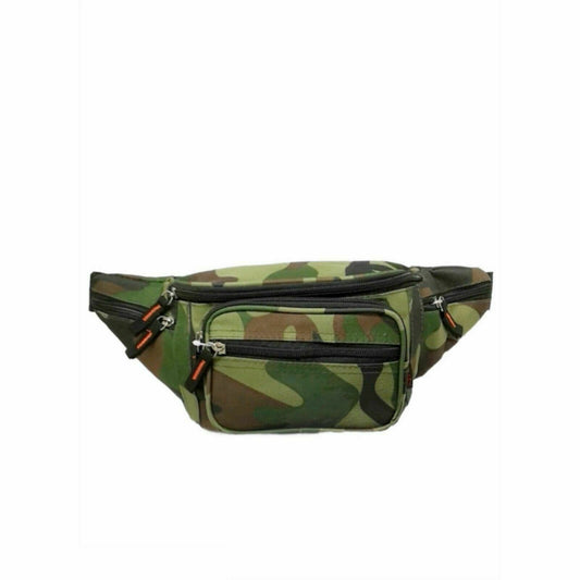 Men's Ladies Camouflage Army Sports Bumbag Fanny Pack Travel Holiday Waist Bag image 0