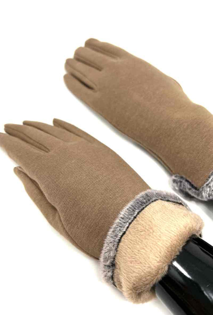 Womens Touch Screen Winter Gloves Fleece Thick Warm Comfy Soft Fur Lined Thermal image 5