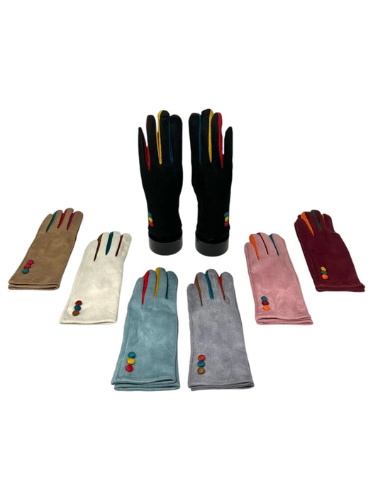 Women touch gloves Fur Lining Extra Warm image 1