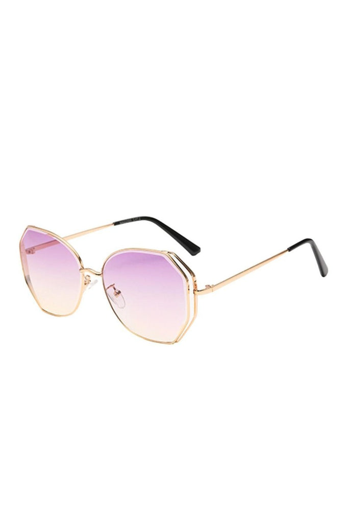 Oversized Sunglasses Womens Square Flat Top Large Black Luxury Ladies Big UV400 image 2