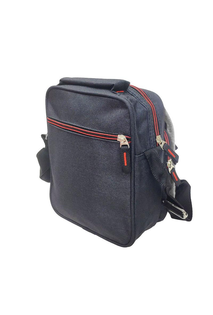 Unisex Multi Pocket Messenger Canvas Bag image 2