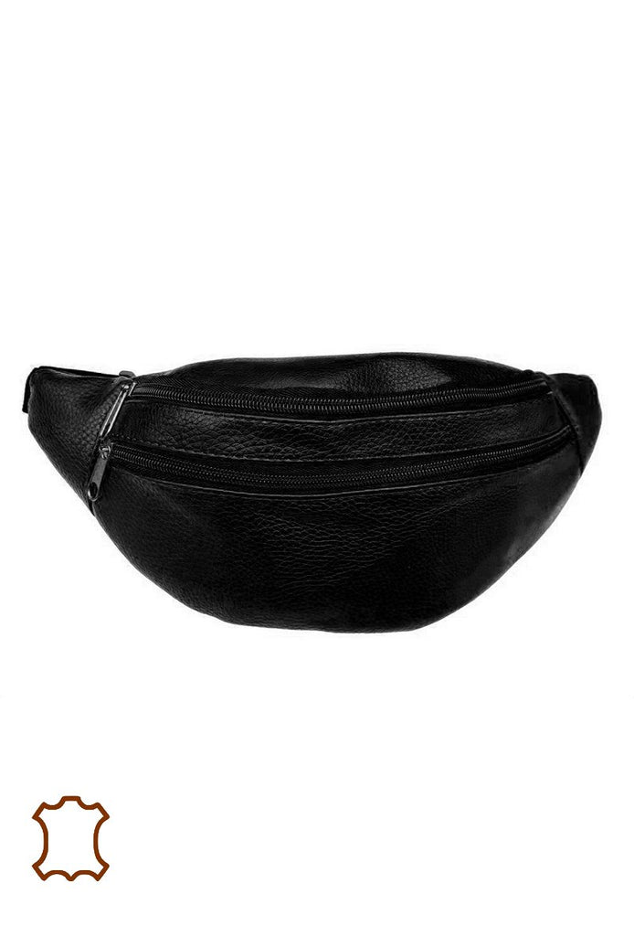 Real Leather Bumbag Waist Belt Pouch Work Office Holiday Travel Festival Bag image 2