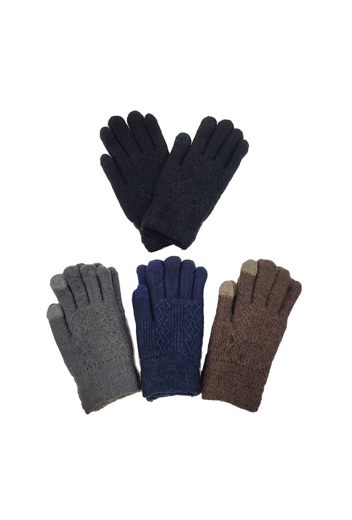 Men's Touchscreen Warm Gloves Adventures Windproof Driving Hiking Thick Glove image 0