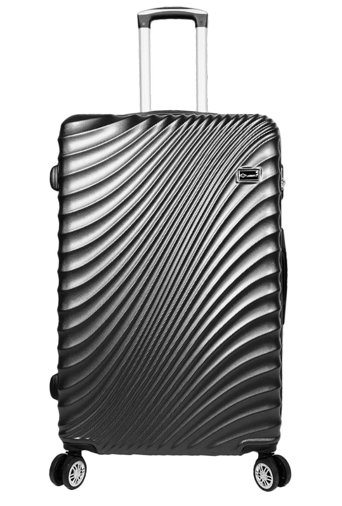 3 Suitcases ABS Set Lightweight Travel Bag Multi Pockets Luggage 4 Wheels image 4