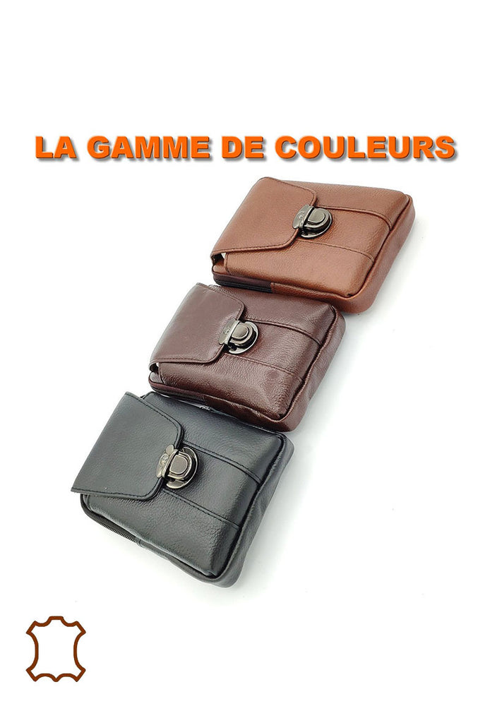 Ladies Leather Phone Pouch Bag Clutch Bag Travel Party Small Stylish Bags image 3