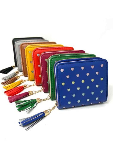Woman Wallet Purse Multi colour travel purse Ladies soft leather organiser purse image 0